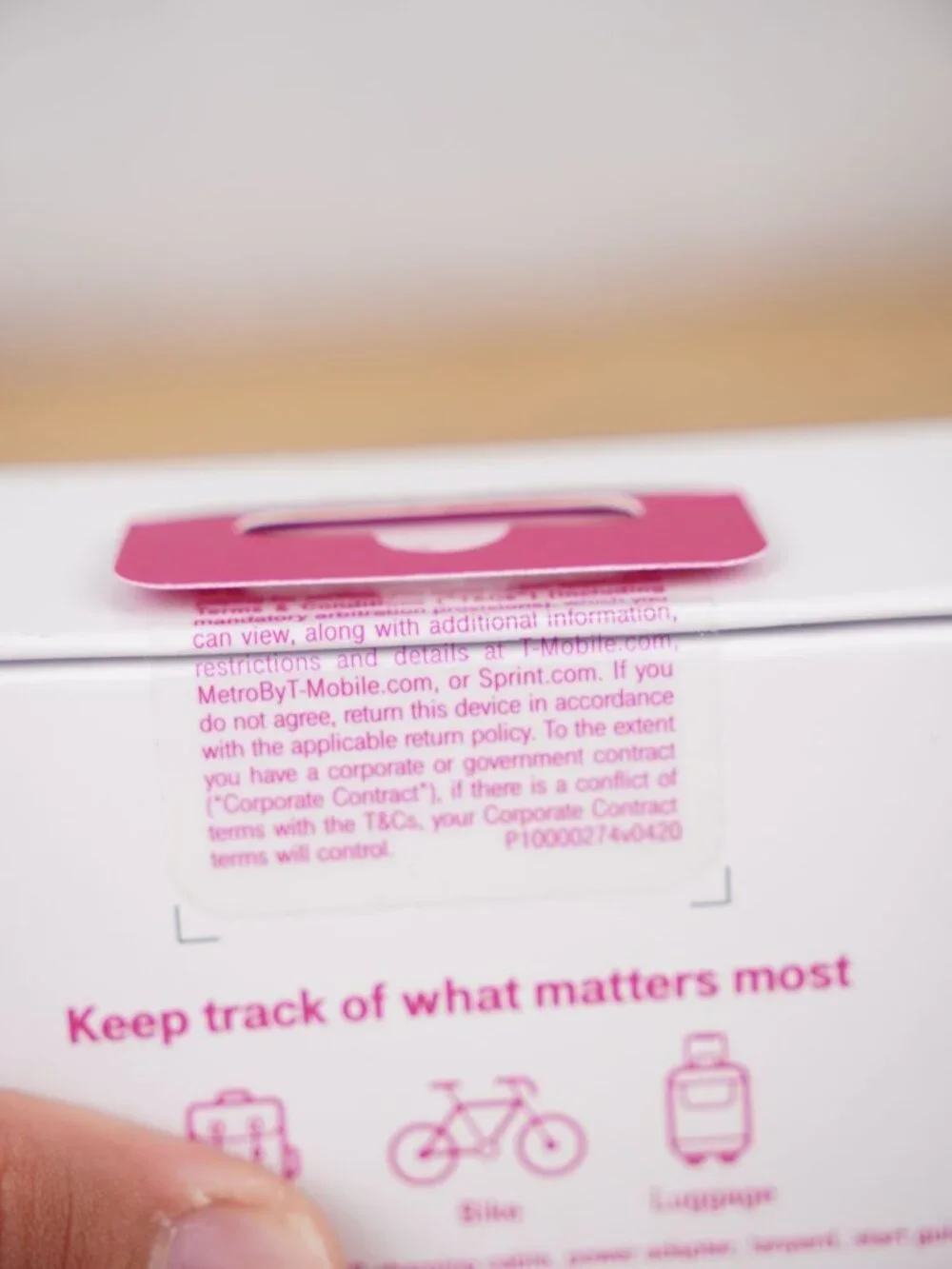 T-Mobile SyncUp Tracker GPS Tracker 128MB Gray Kit CLPD 314AT NIB - Picture 5 of 7